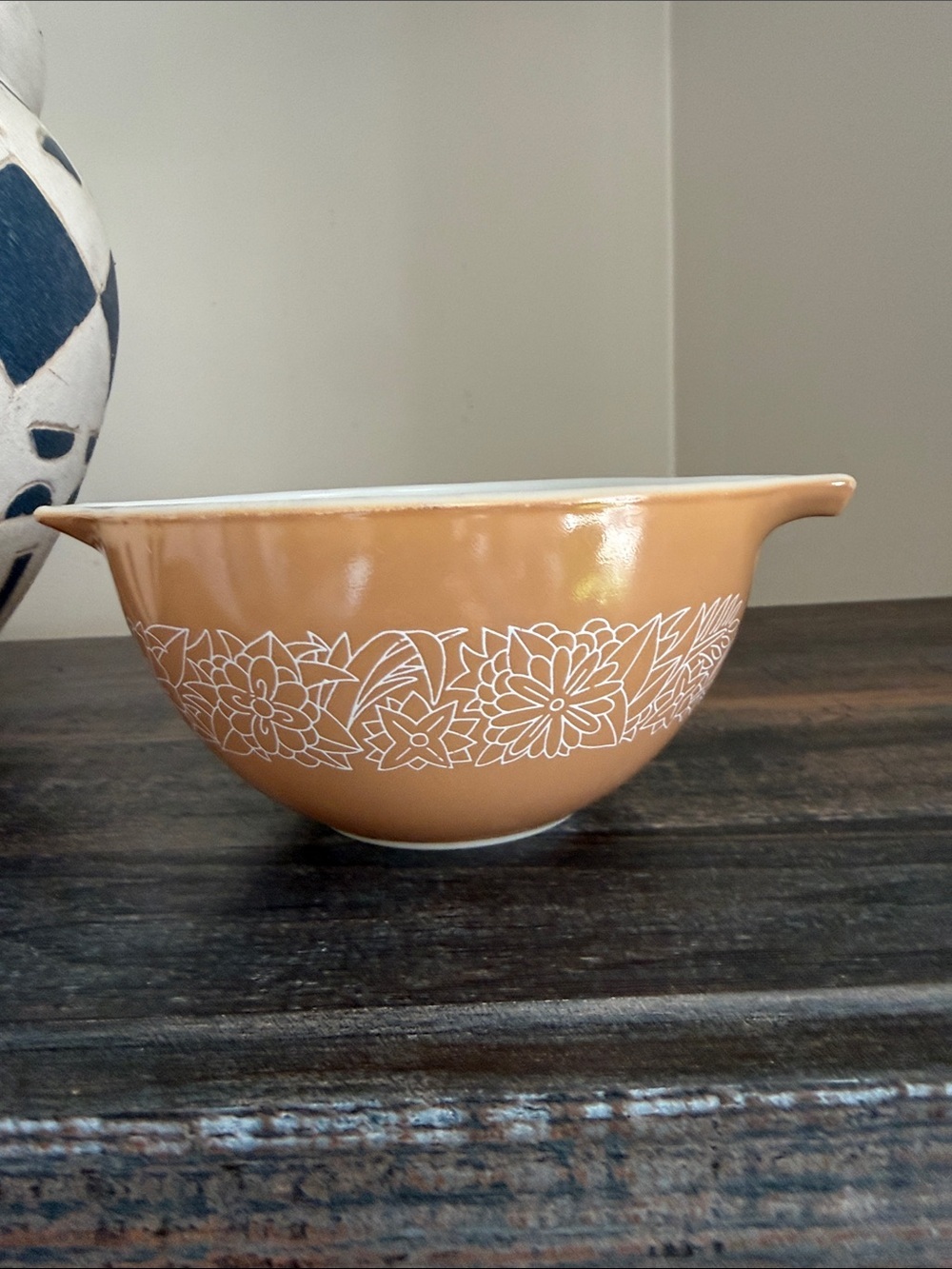 Pyrex MCM Cinderella woodland pattern nesting bowl 441- 750ml